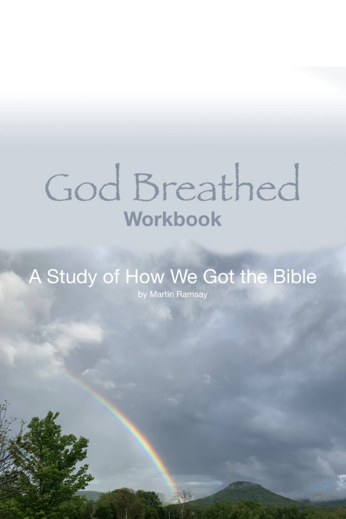 Cover of the book God Breathed Workbook.